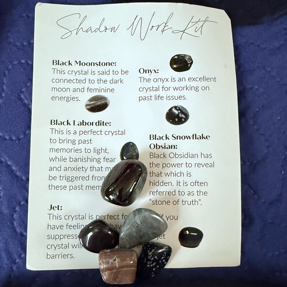 Shadow Work Crystal Kit